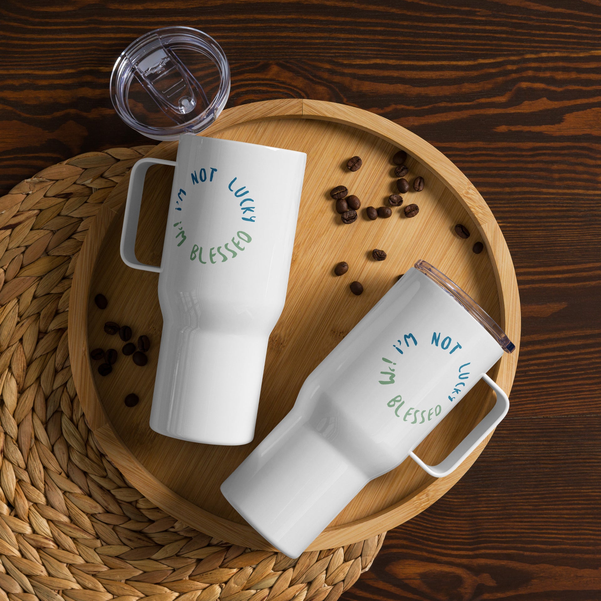Travel mug with a handle – The Christian Store